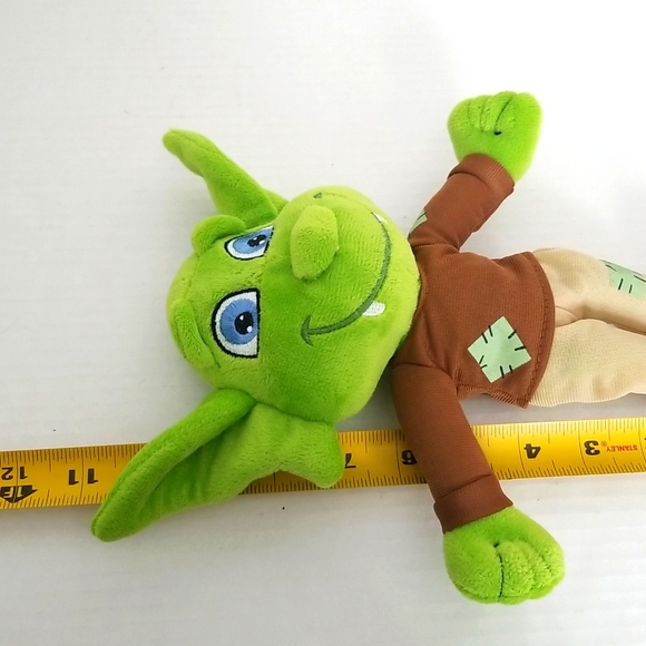 Ghoul On A Stool Green Halloween Plush Doll - Picture 7 of 7